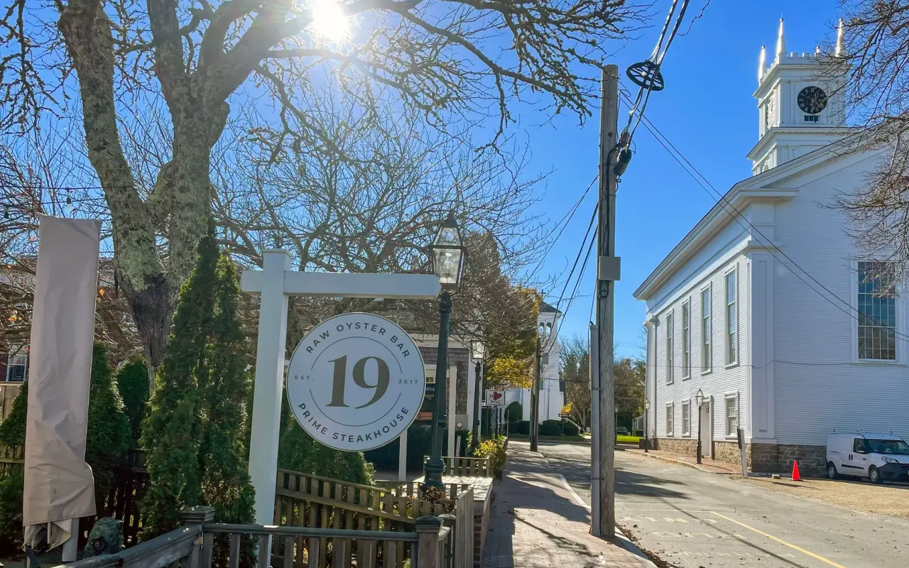 19 Raw Oyster Bar in Edgartown on Martha's Vineyard