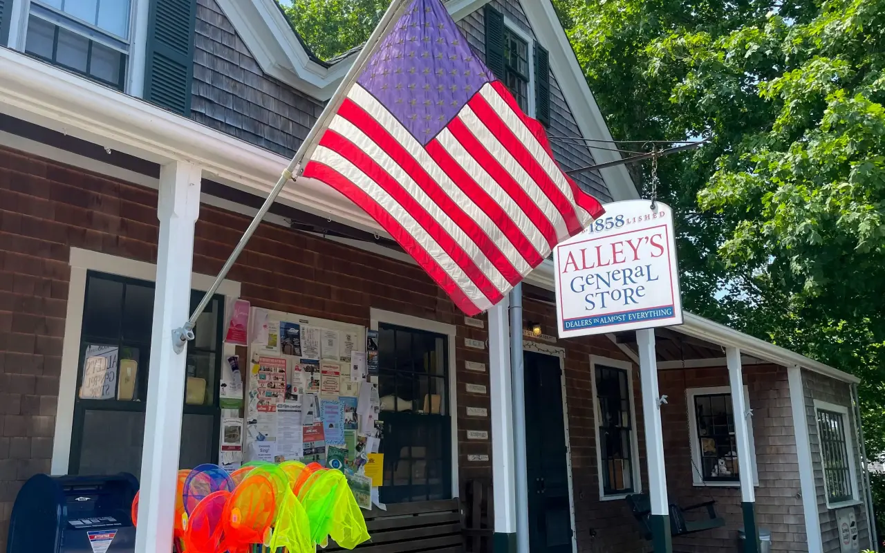 Alley’s General Store in West Tisbury on Martha’s Vineyard