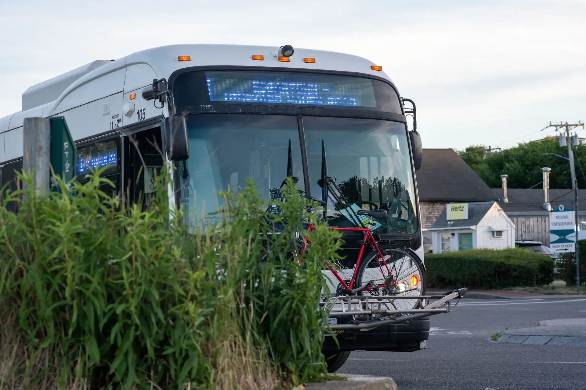 Vineyard Haven to Edgartown Bus Ride , Martha's Vineyard