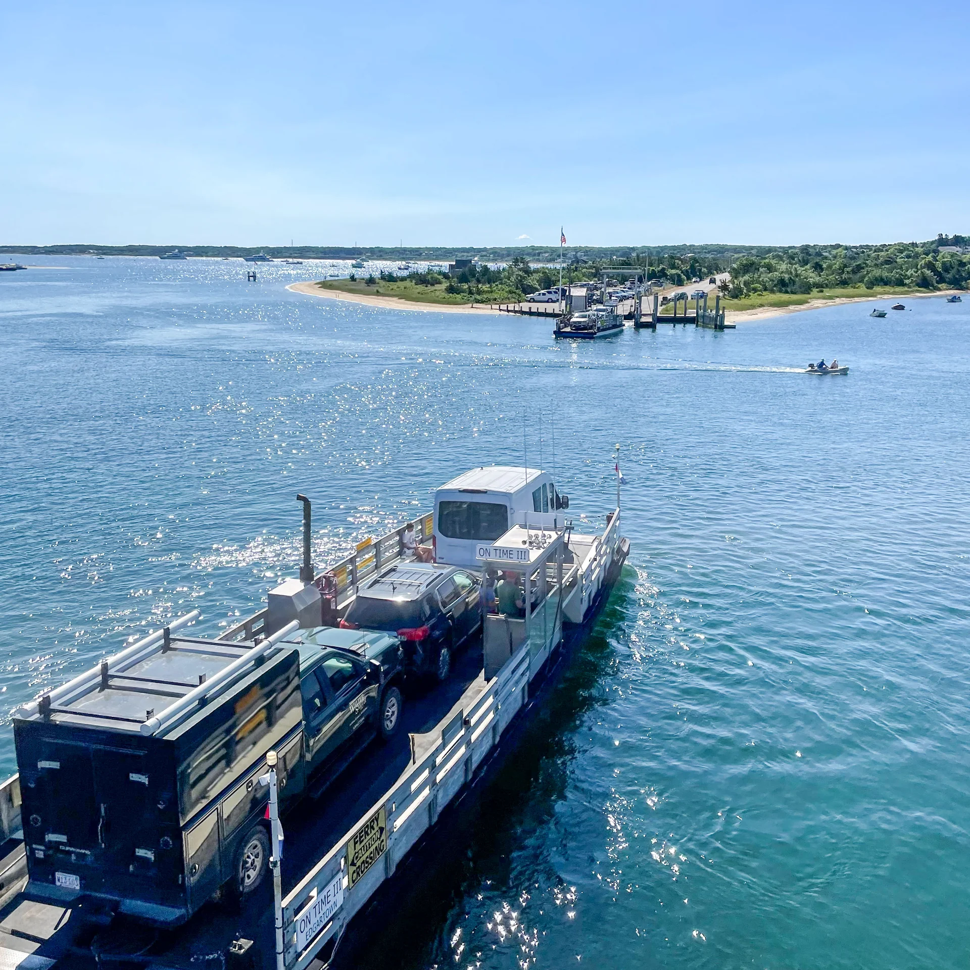 Chappy Ferry crossing to Chappaquiddick