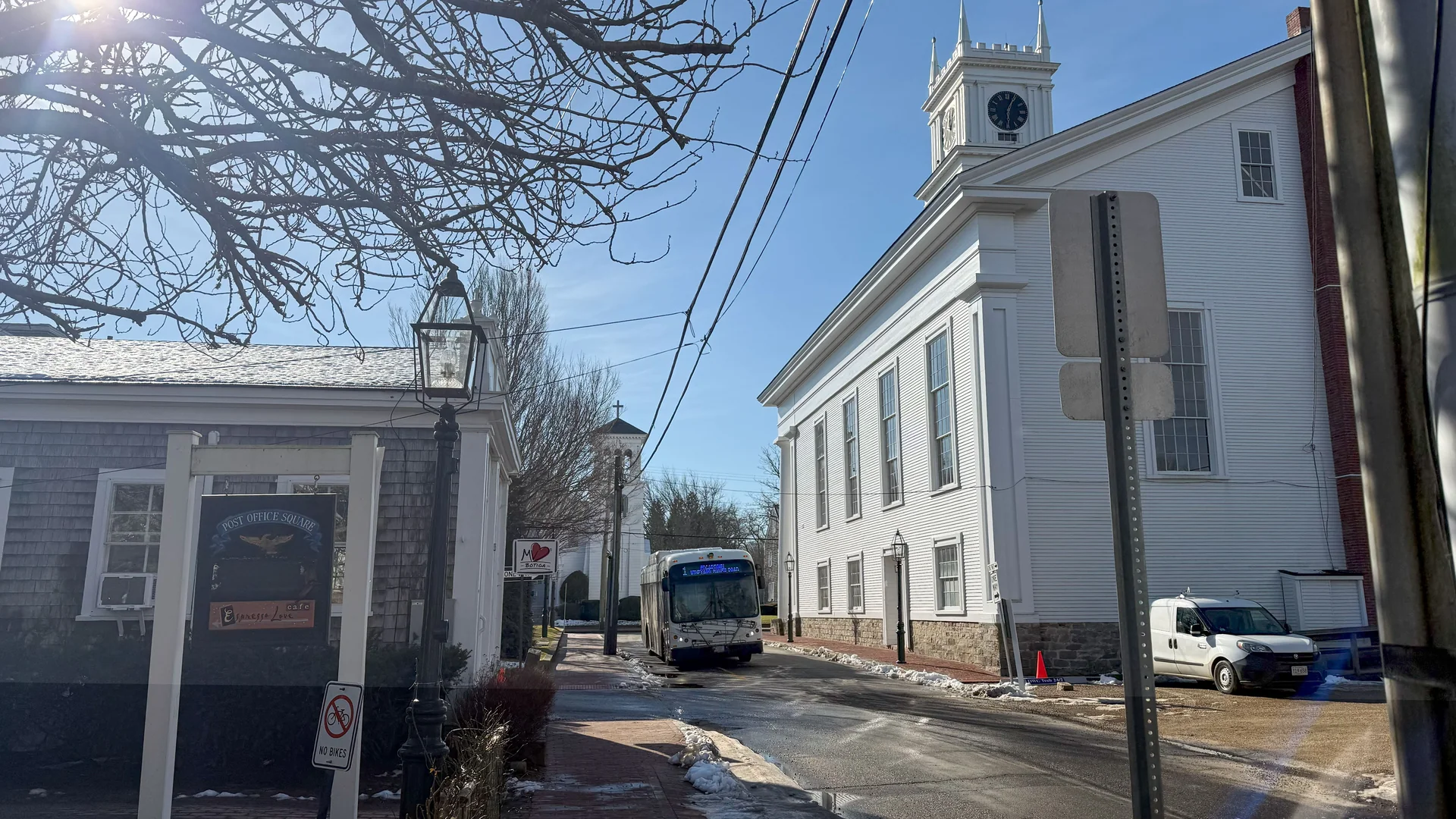 Church Street in Edgartown, Massachusetts