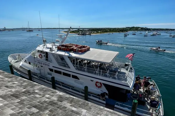 The Pied Piper at the dock