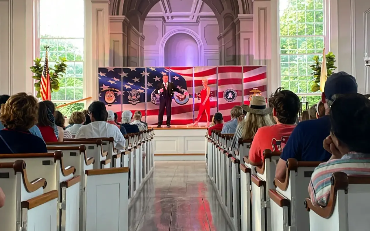 The Old Whaling Church in Edgartown on Martha’s Vineyard