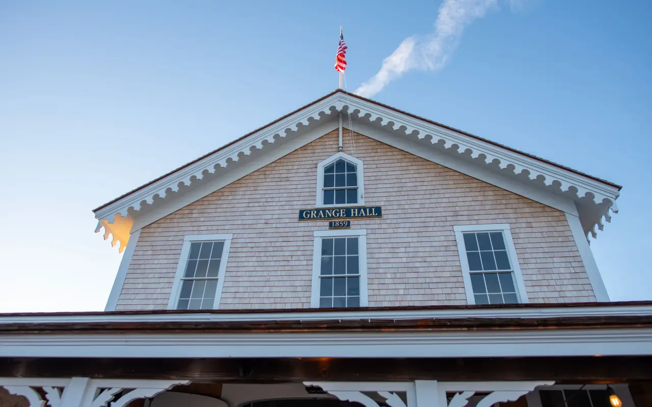 The 1859 Grange Hall in West Tisbury