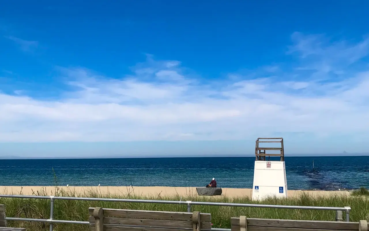 The Inkwell beach in Oak Bluffs on Martha’s Vineyard