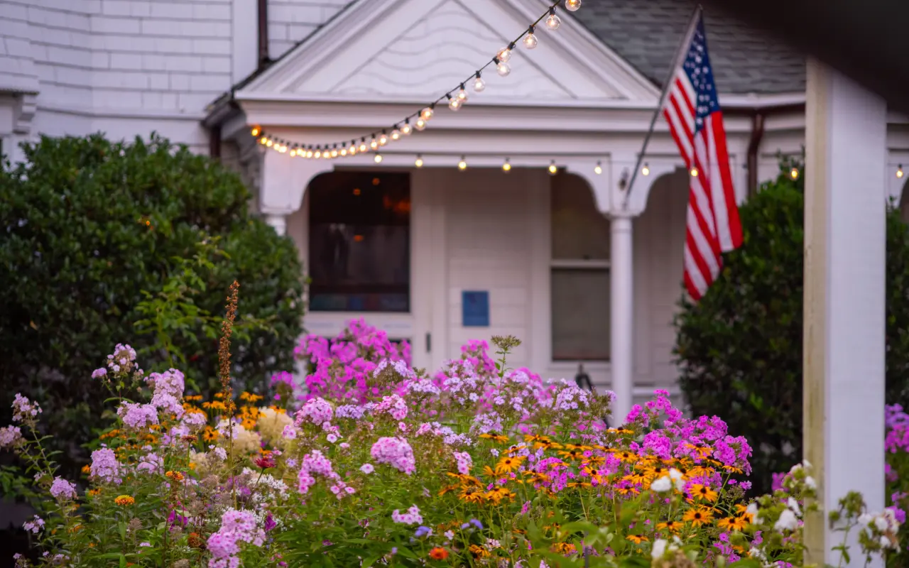 A restaurant in Edgartown on Martha’s Vineyard