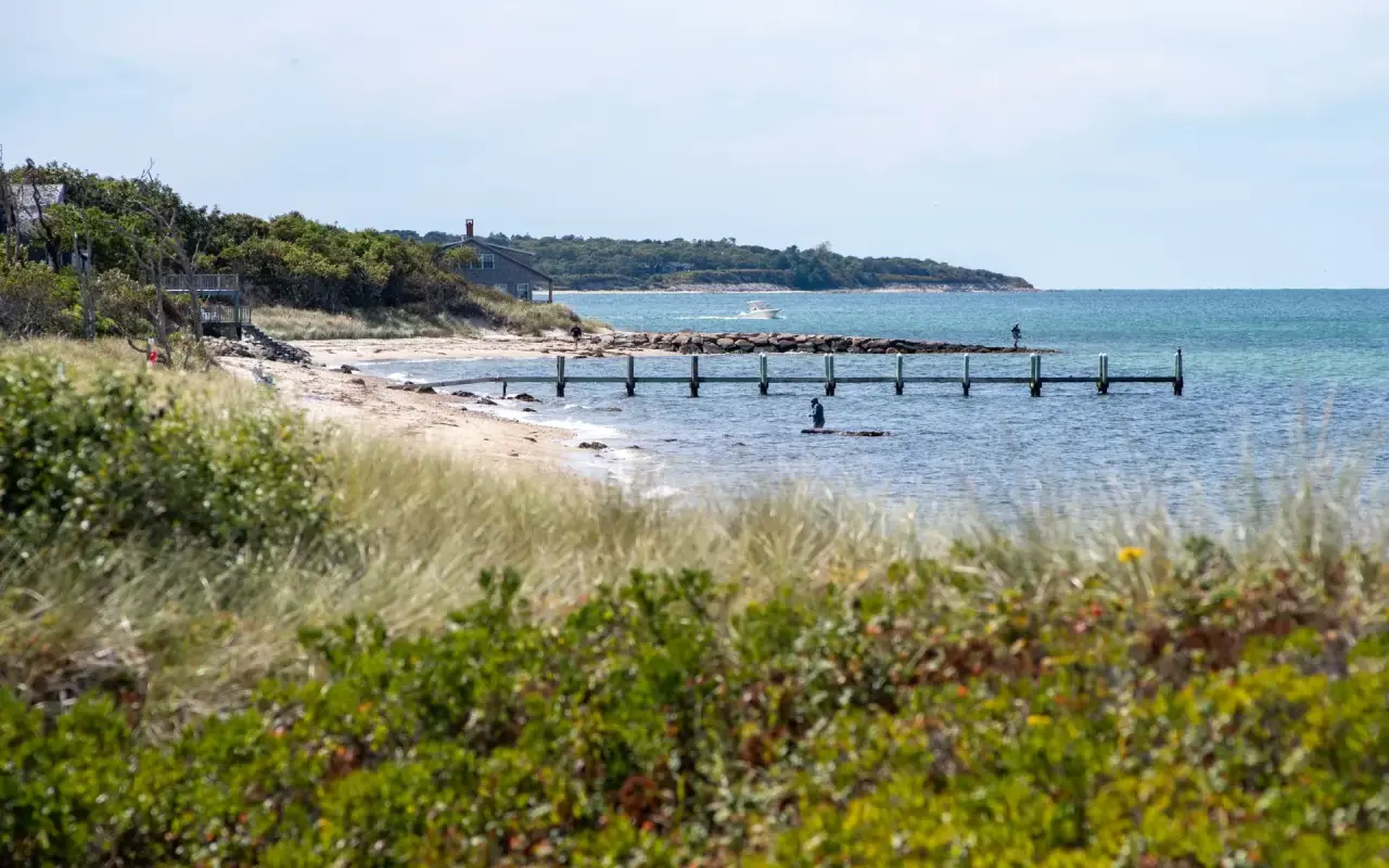 A beach day on Martha’s Vineyard