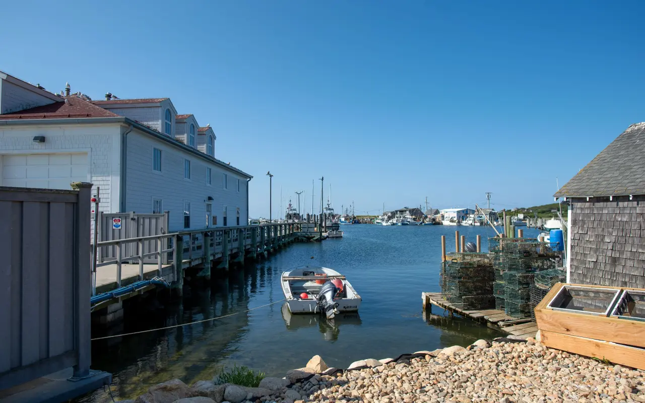 Menemsha fishing harbor on Martha’s Vineyard