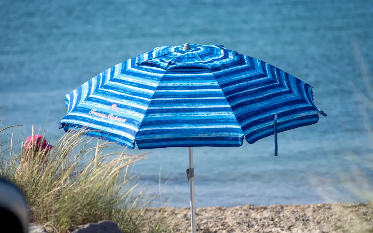 A sunny beach day at Menemsha on Martha’s Vineyard