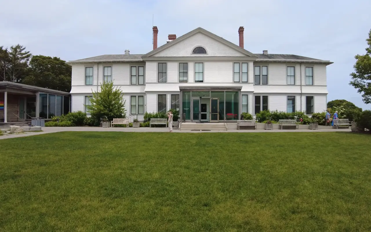 The Marthas Vineyard Museum building in Vineyard Haven