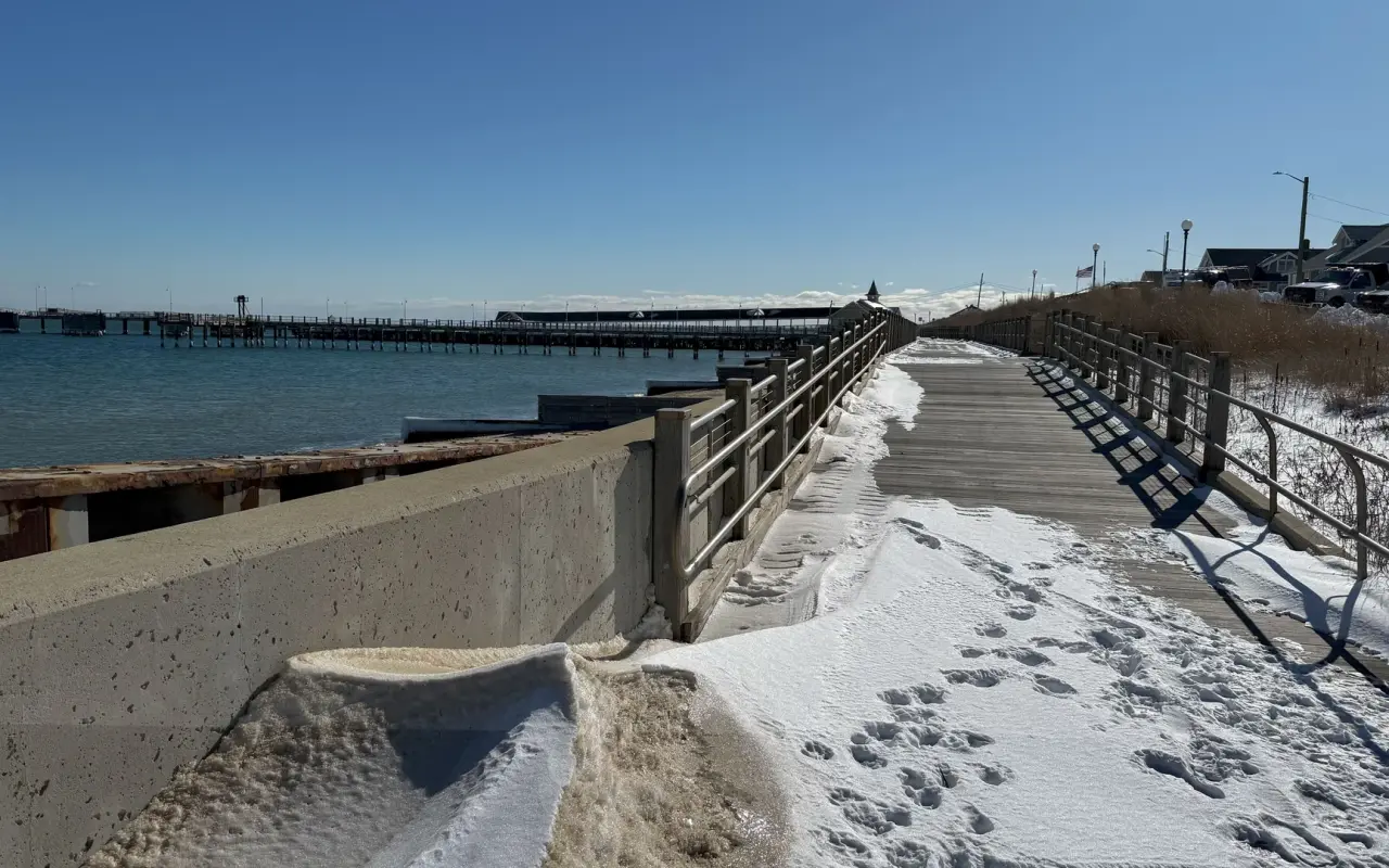Oak Bluffs in winter on Martha’s Vineyard