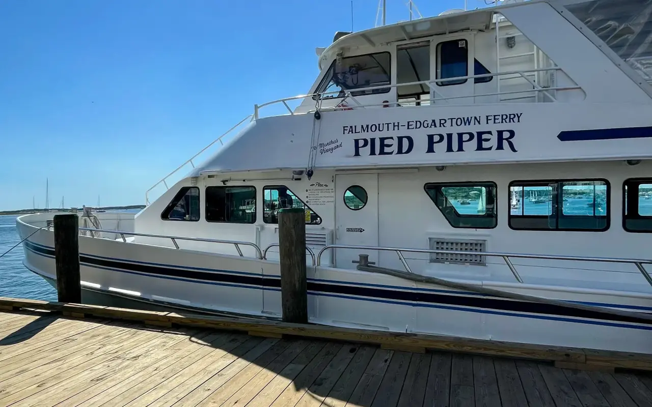 A passenger ferry to Martha’s Vineyard
