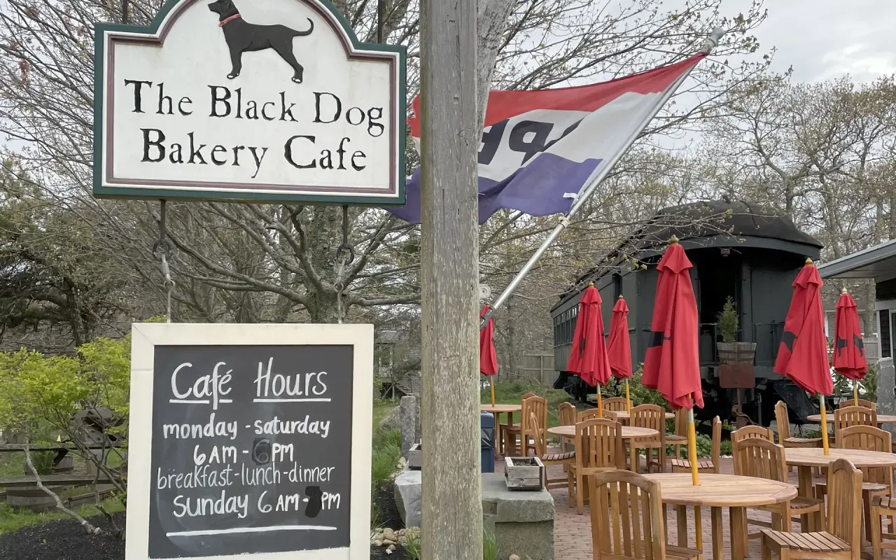 The Black Dog bakery cafe on Martha’s Vineyard