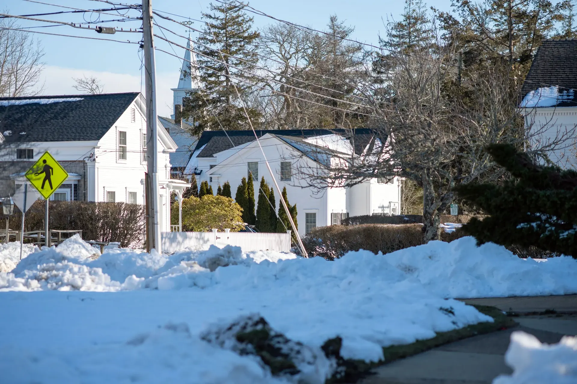 Martha's Vineyard Relaxing Snowfall Video