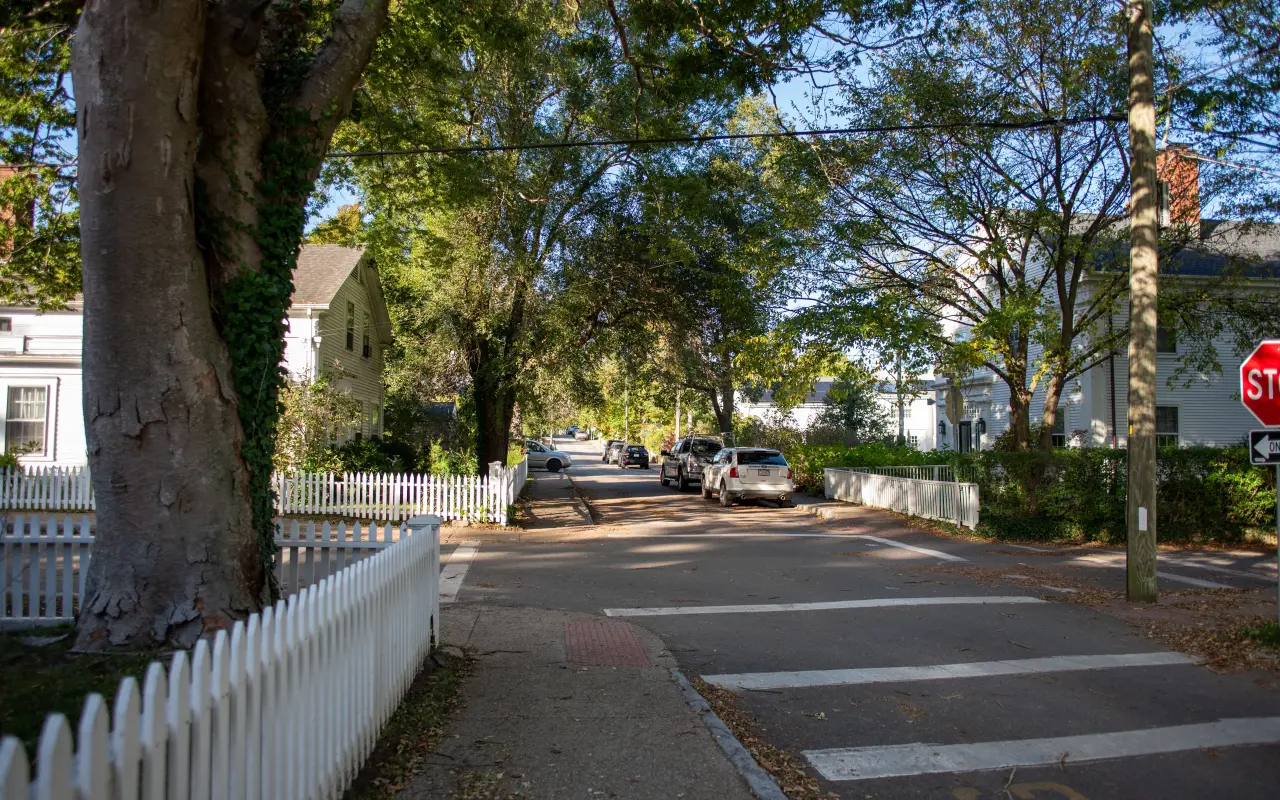 Vineyard Haven in October on Martha’s Vineyard