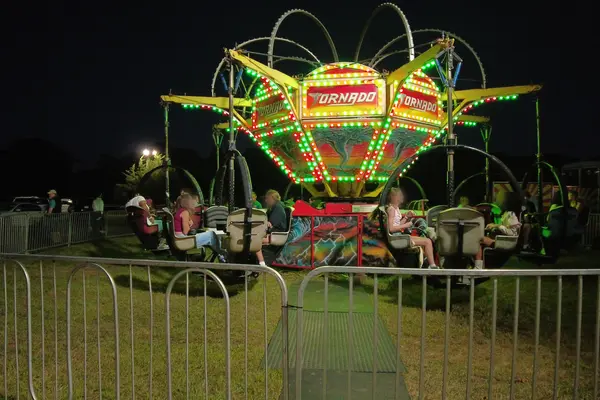 The Tornado ride at the 2025 Agricultural Fair