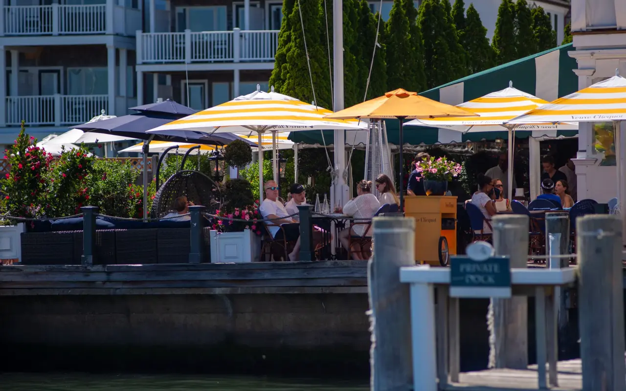 The Atlantic restaurant in Edgartown on Martha's Vineyard