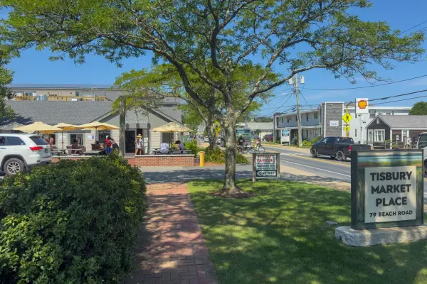 Tisbury Market Place plaza at 79 Beach Road
