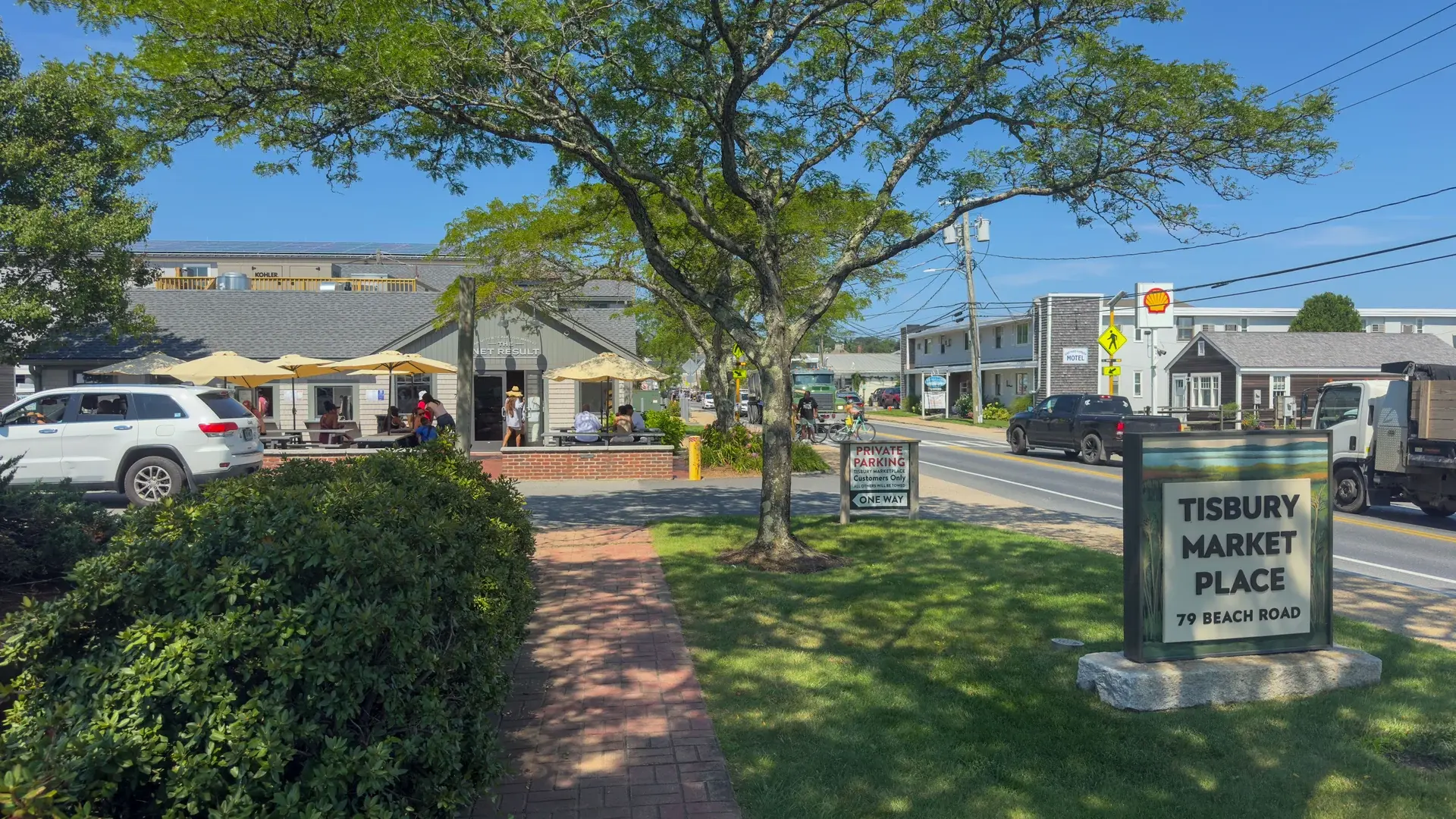Tisbury Market Place plaza at 79 Beach Road