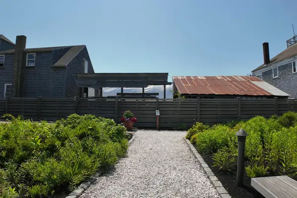 A garden path at Boch Park