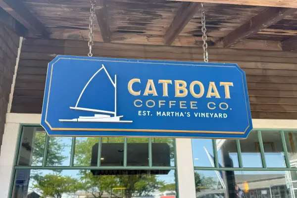 Catboat Coffee Co. sign