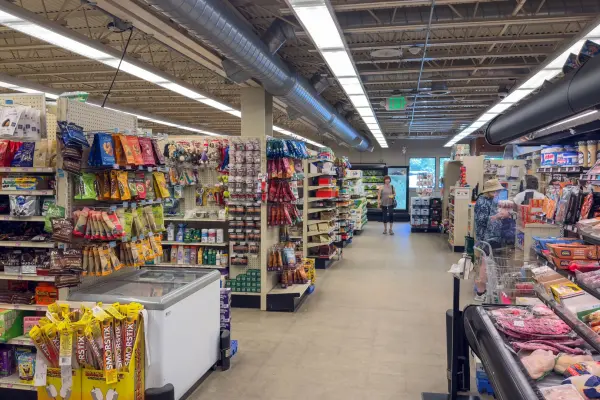 Inside Cronig's Up-Island: the everyday grocery aisles of West Tisbury.