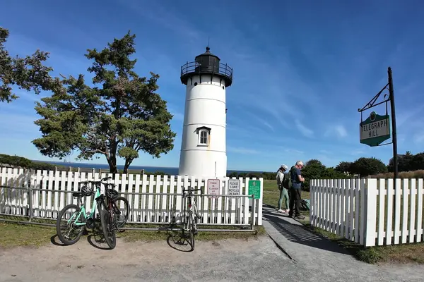 East Chop Lighthouse and the bike rack