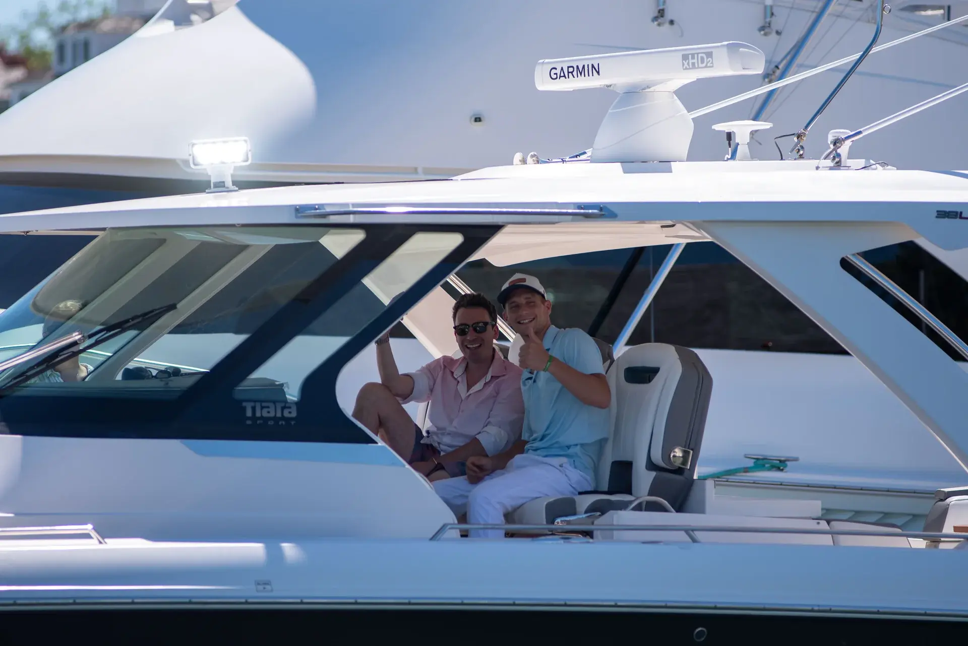 Boat captains in Edgartown Harbor