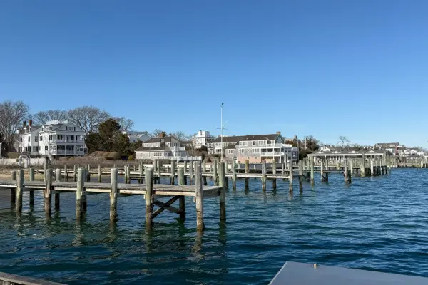 Edgartown Harbor docks
