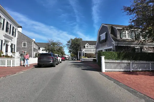 Edgartown historic district from the bike