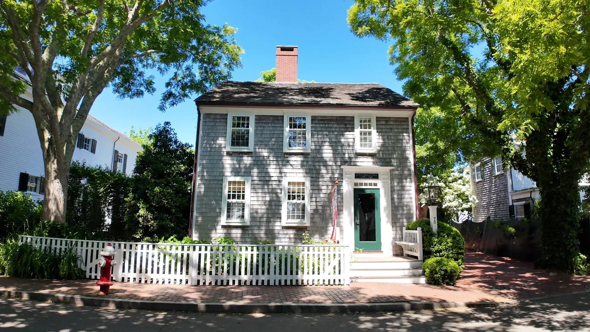 Historic captain's homes in Edgartown