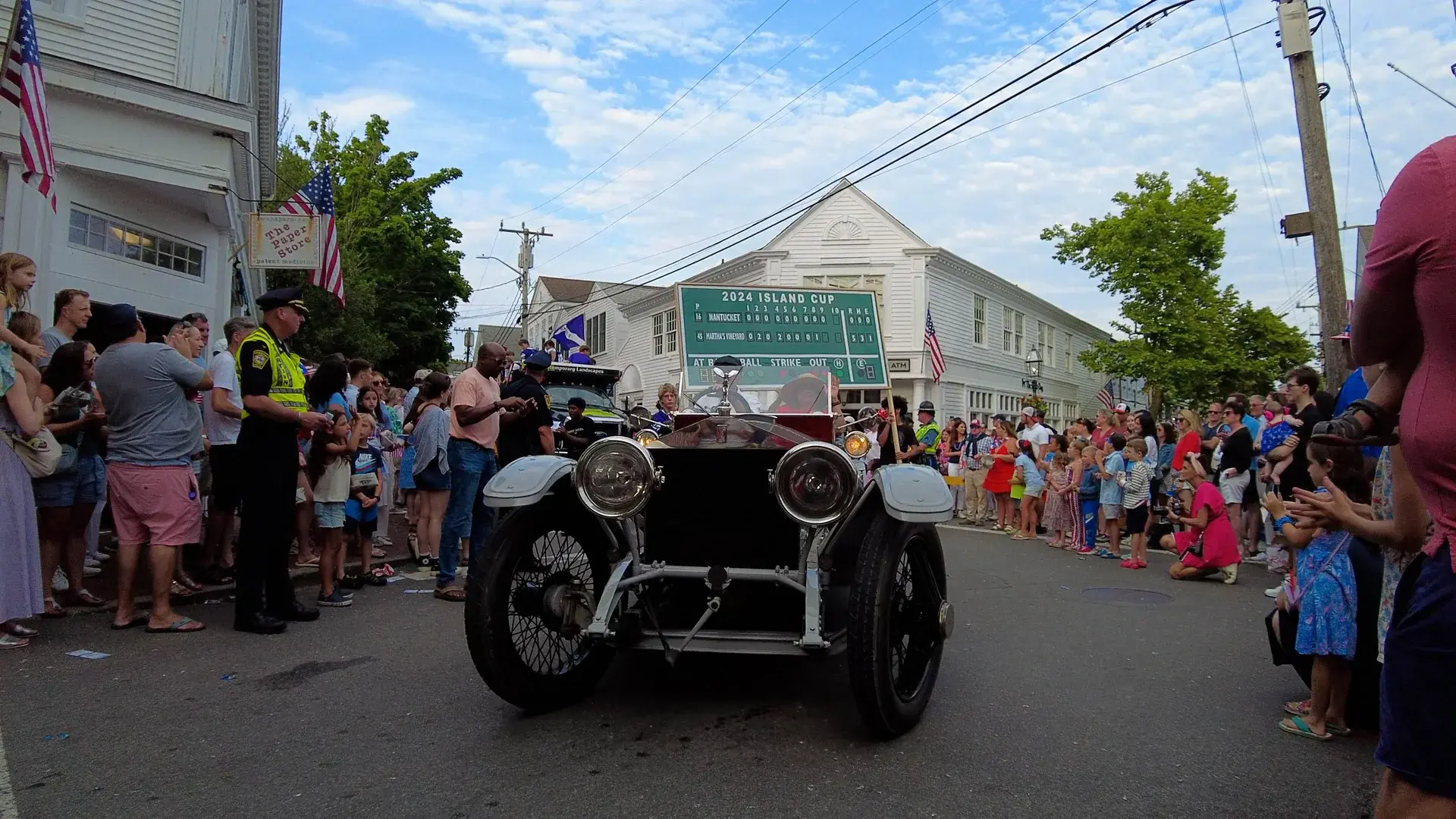 Summer parade in Edgartown