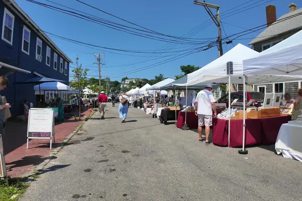 The First Friday artist market