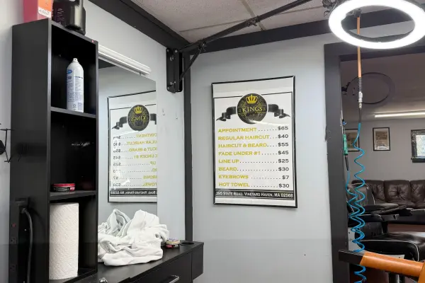 King's Barber Shop in Vineyard Haven