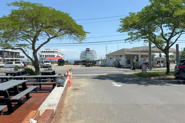 Beach Road near the Steamship Authority terminal, Vineyard Haven