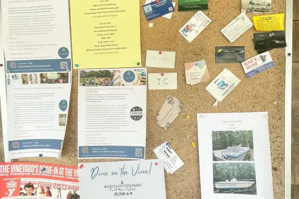 An island notice board in early summer: internships, picnics, festivals and boats for sale.