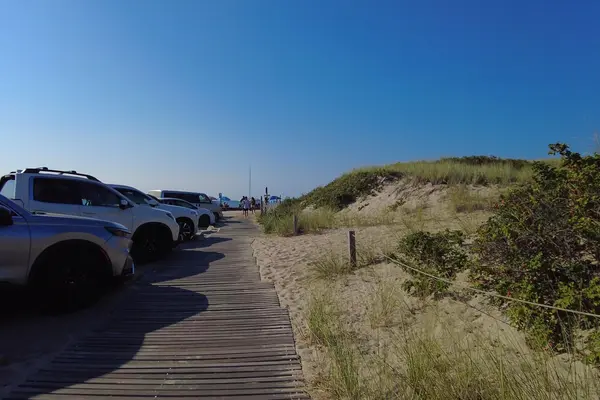 Boardwalk to Menemsha Beach