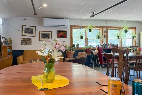 Inside Mo's Lunch, Oak Bluffs