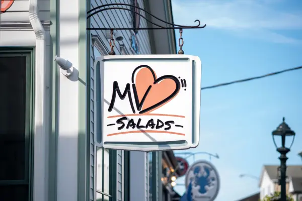 MV Salads sign off Circuit Avenue