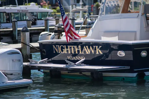 The Nighthawk in Edgartown Harbor