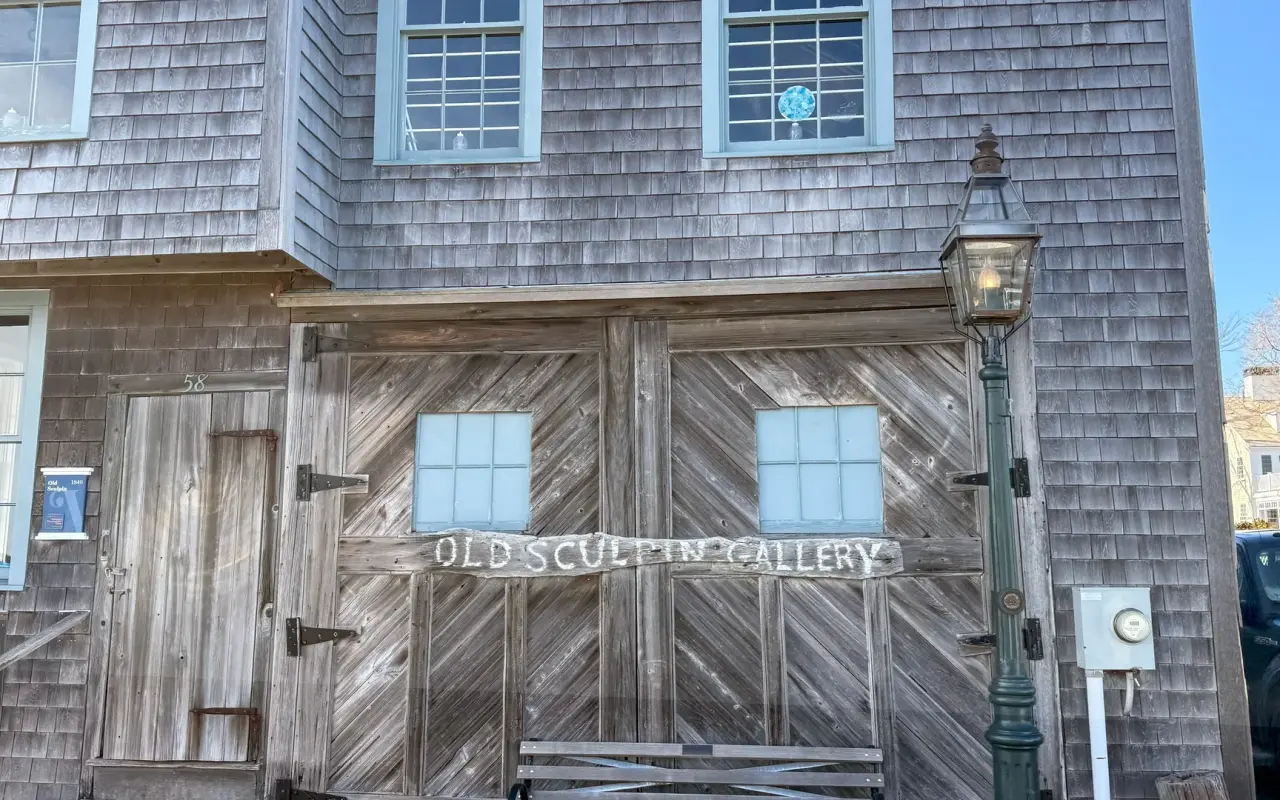 Old Sculpin Gallery, a historic art gallery in Edgartown