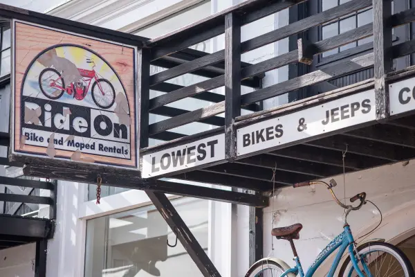 Ride On Bike and Moped Rentals in Oak Bluffs