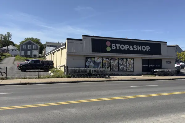 Stop and Shop on Water Street, across from the Steamship Authority terminal