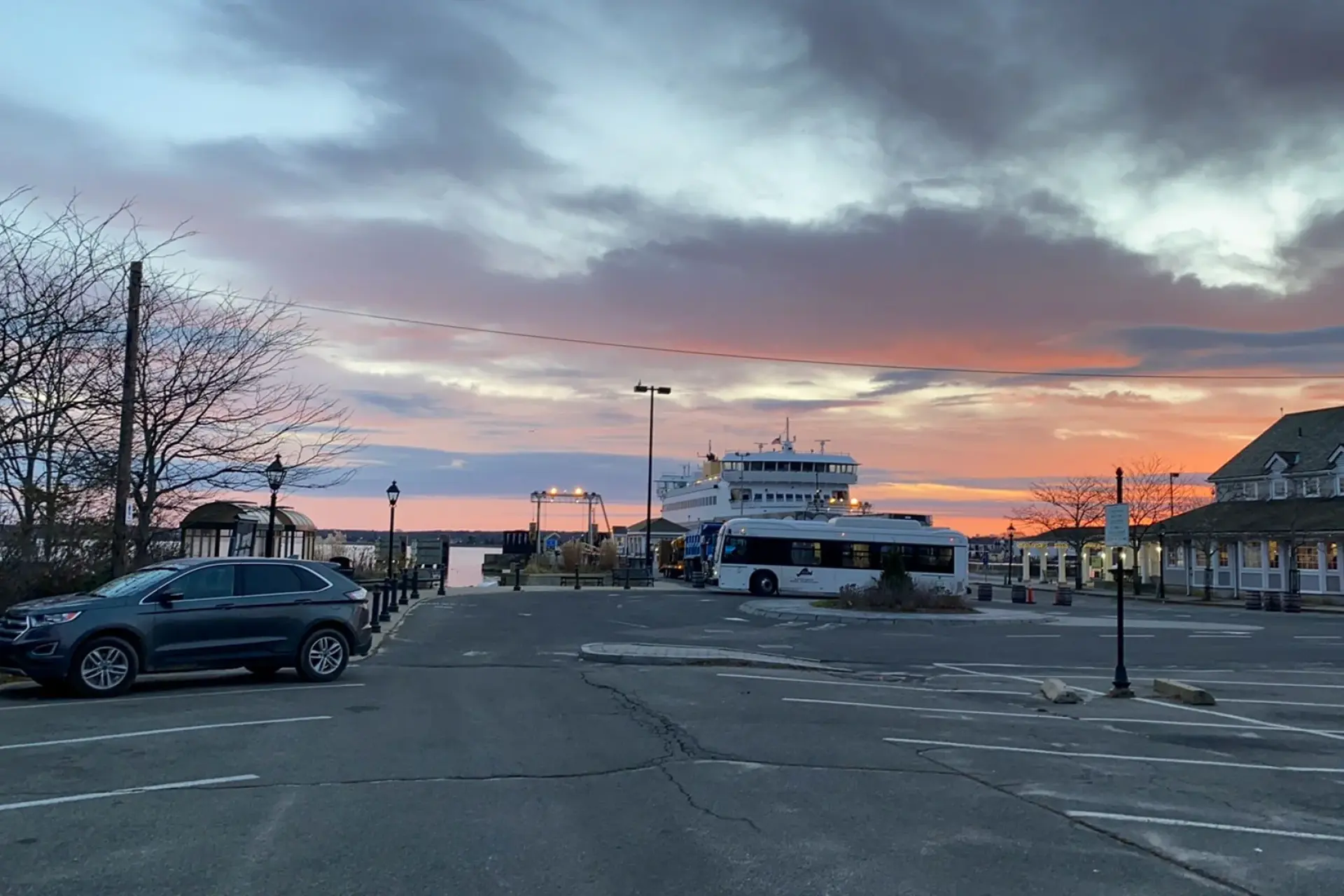 Vineyard Haven Harbor View From The Ferry