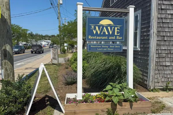 The Wave Restaurant and Bar · waterfront dining with a roof deck on Beach Road