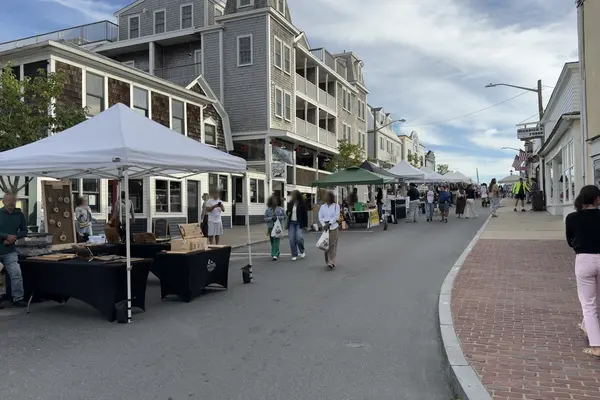 Tivoli Day 2026: craft tables by the Black Dog Pub and Murdick's Fudge