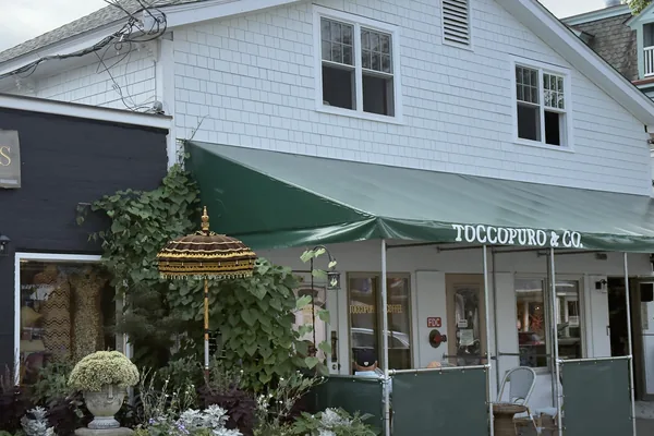 Toccopuro and Co., Vineyard Haven, the newest coffee shop on Main Street.