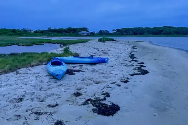 Kayaks in Vineyard Haven