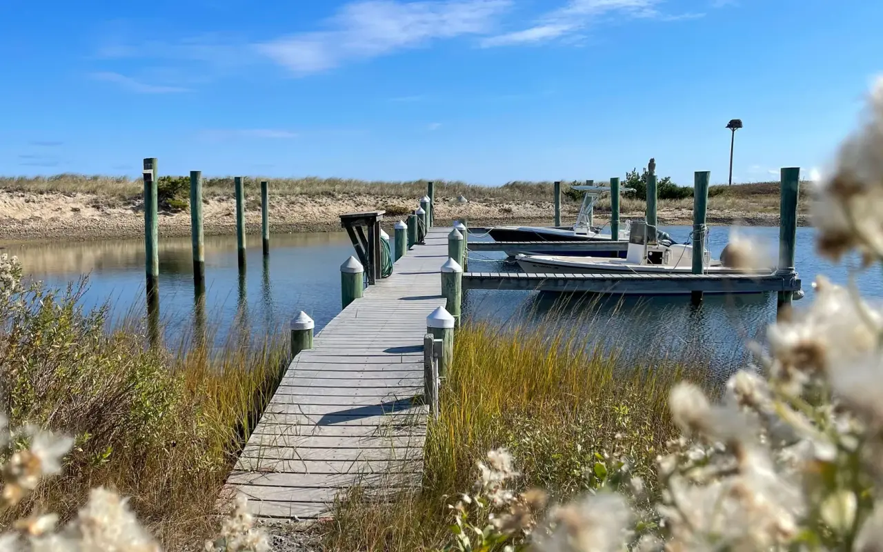 West Basin Road winding through Aquinnah on Martha's Vineyard