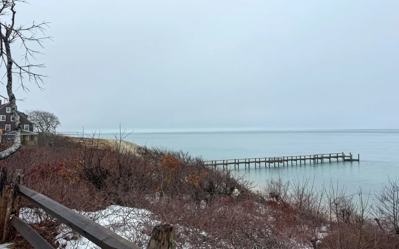 West Chop on Martha's Vineyard during winter 2026